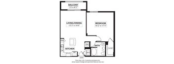 Floorplan at Windsor at Doral,4401 NW 87th Avenue, FL