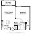 Floorplan Floorplan at Windsor at Doral,4401 NW 87th Avenue, FL