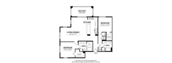 Floorplan at Windsor at Doral,4401 NW 87th Avenue, FL 33178