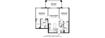 Floorplan at Windsor at Doral,4401 NW 87th Avenue, 33178