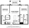 Floorplan Floorplan at Windsor at Doral,4401 NW 87th Avenue, FL 33178