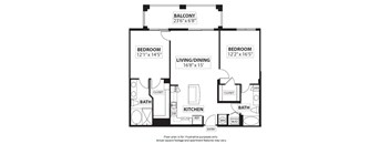 Floorplan at Windsor at Doral,4401 NW 87th Avenue, Miami,FL