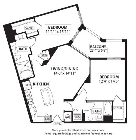 Floorplan at Windsor at Doral, Miami,FL 33178