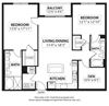 Floorplan Floorplan at Windsor at Doral,4401 NW 87th Avenue, FL