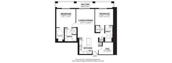 Floorplan at Windsor at Doral, Miami,FL 33178