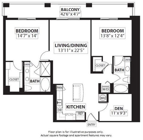Floorplan at Windsor at Doral, Miami,FL 33178