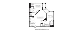 Floorplan at Windsor at Doral,4401 NW 87th Avenue, Miami,FL 33178