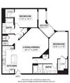 Floorplan Floorplan at Windsor at Doral,4401 NW 87th Avenue, Miami,FL 33178