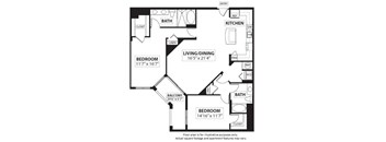 Floorplan at Windsor at Doral,4401 NW 87th Avenue, Miami, 33178