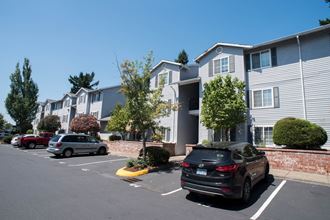 Ample Parking at Alder Crossing Apartments, Portland, OR