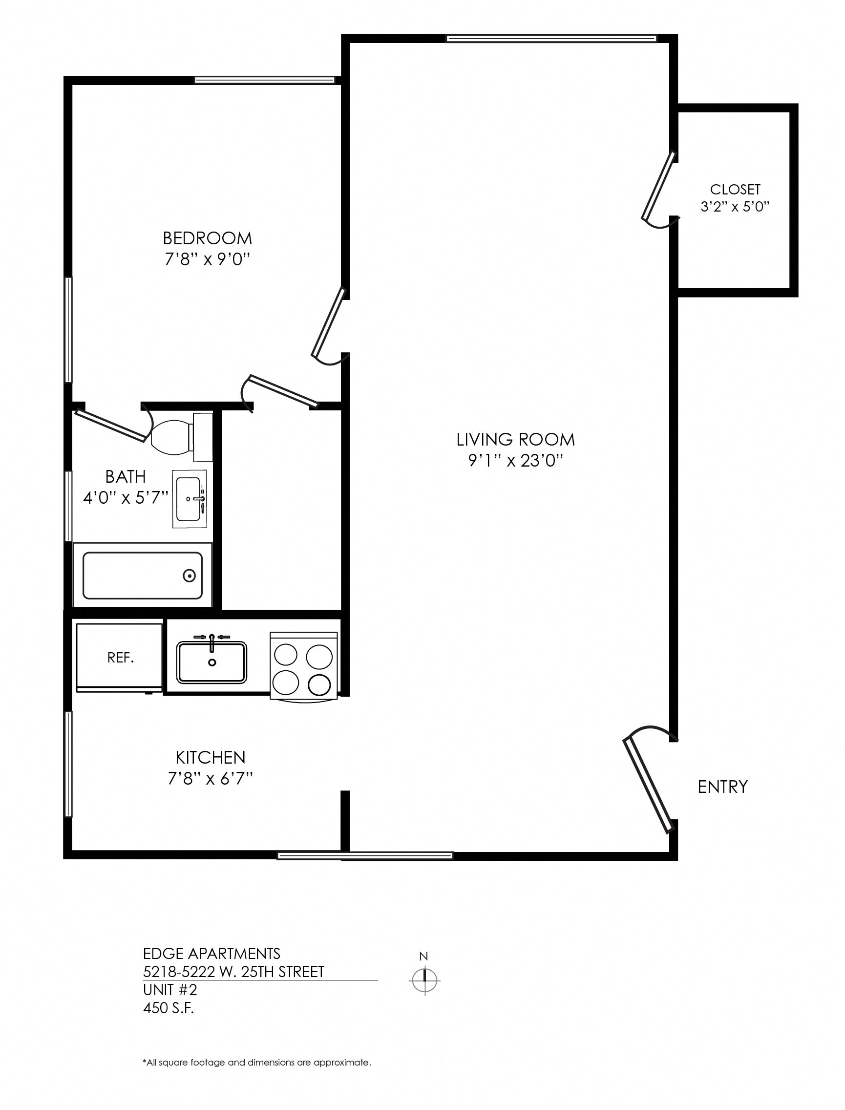 Edge Apartments 1 Bedroom