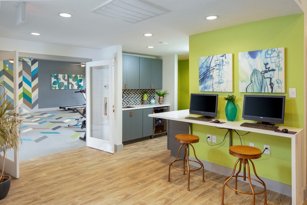 Business Center With Wifi at The Ivy, Austin, TX