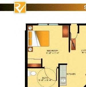 Sunflower Suite Floorplan Sunflower Suite Floorplan