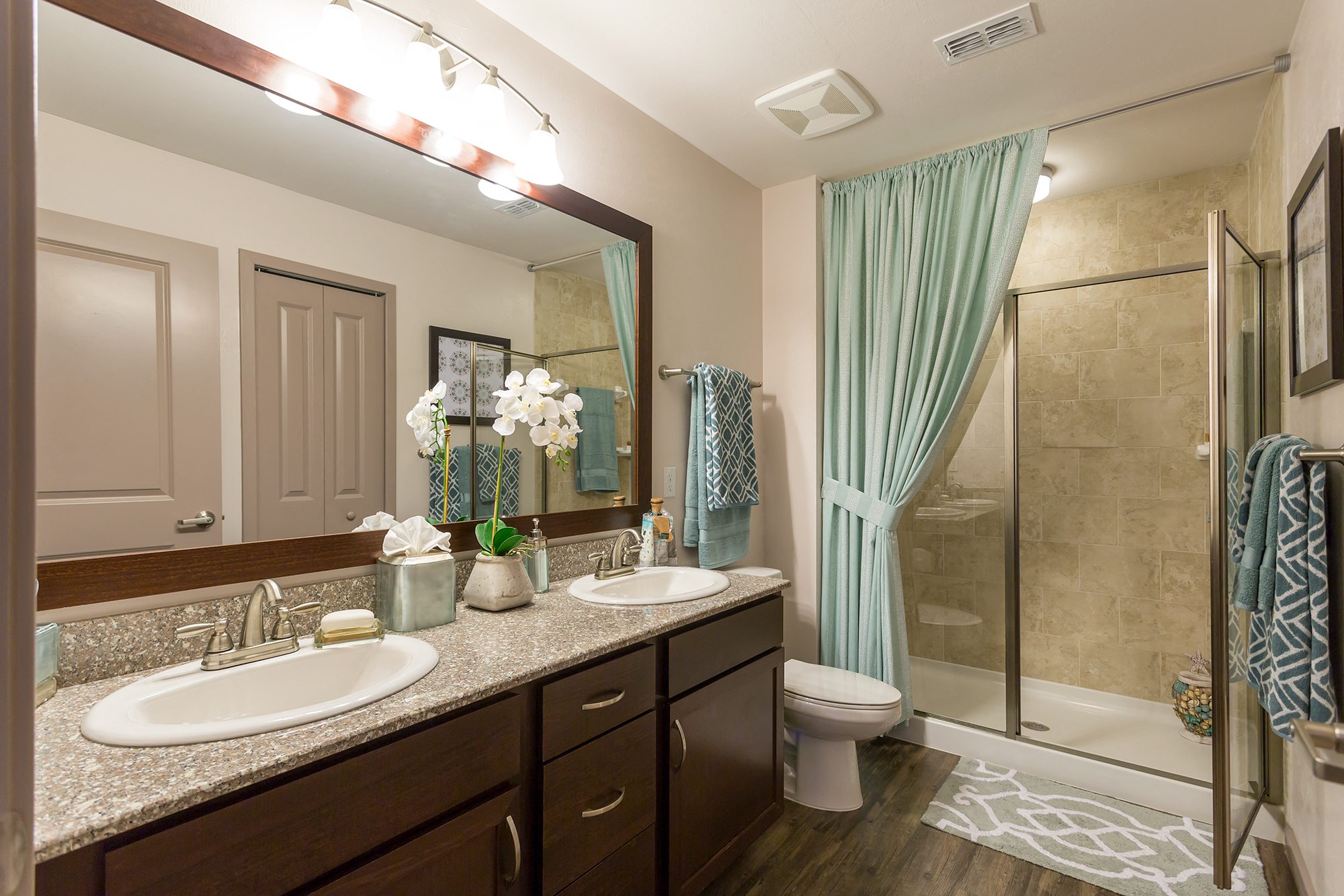 Bathroom area at Orchid Run Apartments, Naples, FL, 34105