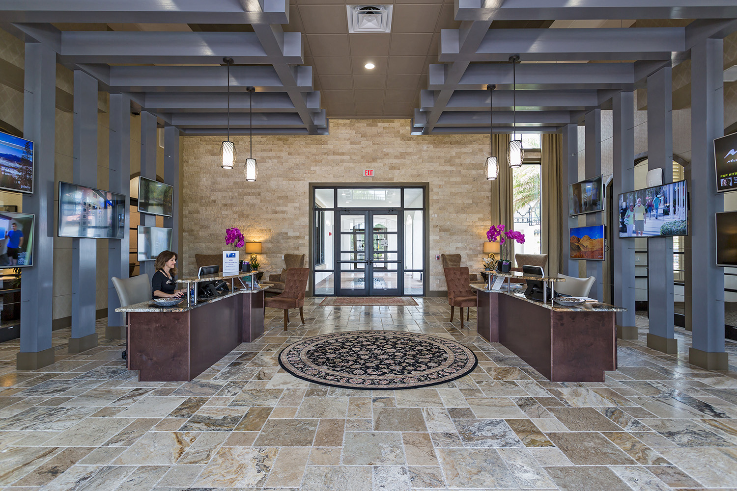 Leasing Office at Orchid Run Apartments, Florida