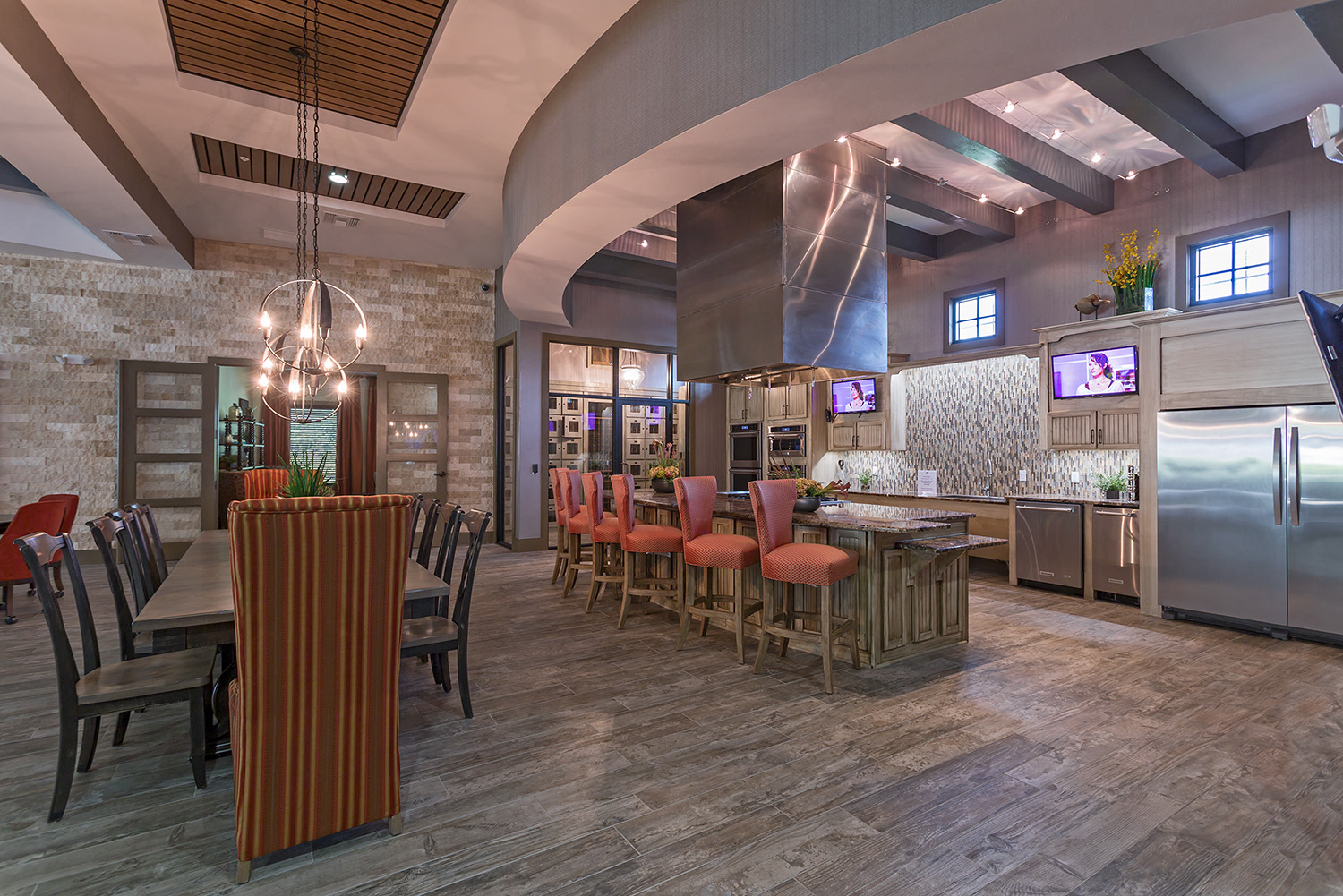 Clubhouse interior at Orchid Run Apartments, Naples, FL