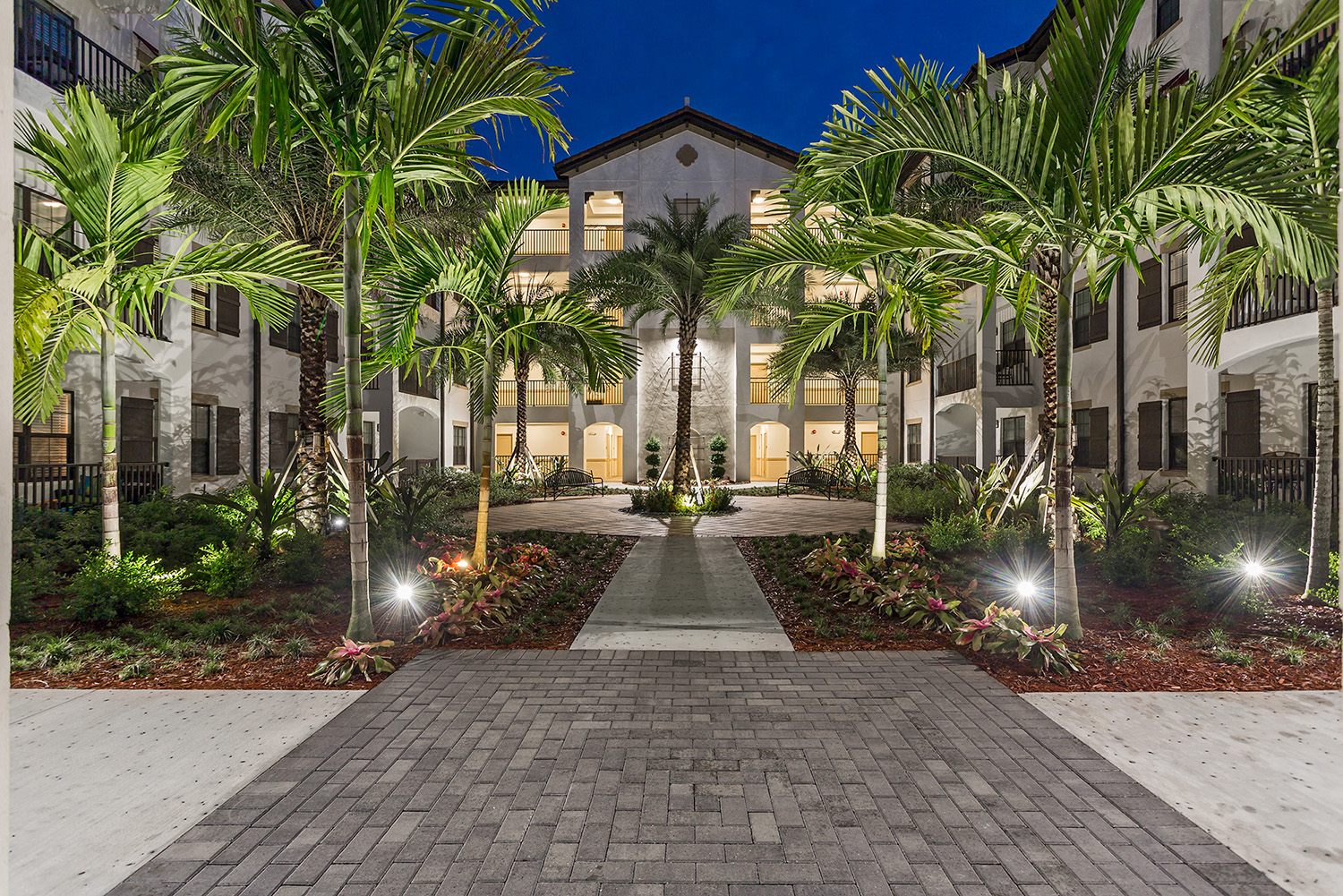 Entrance at Orchid Run Apartments, Florida