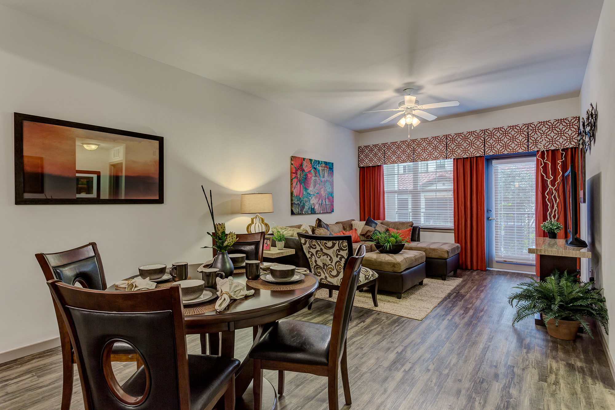 Living Room at Orchid Run Apartments, Naples, FL, 34105