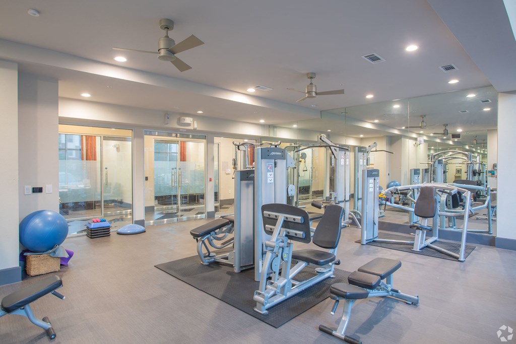 Photo of the fitness center