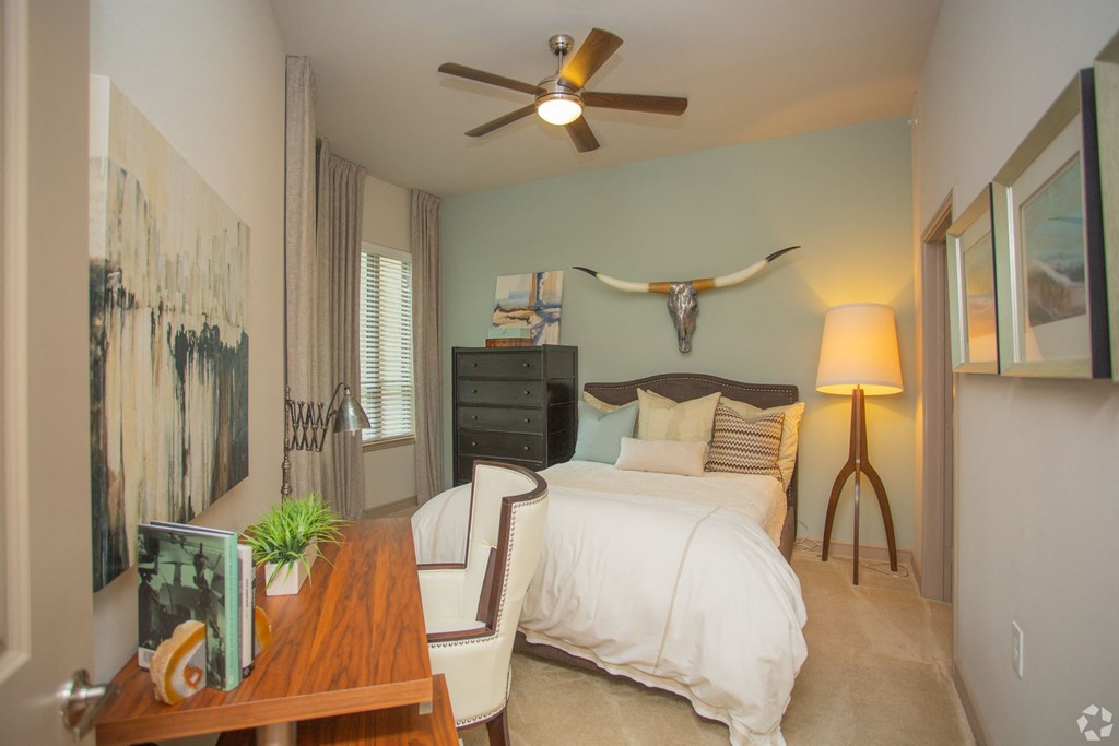 Bedroom furnished model