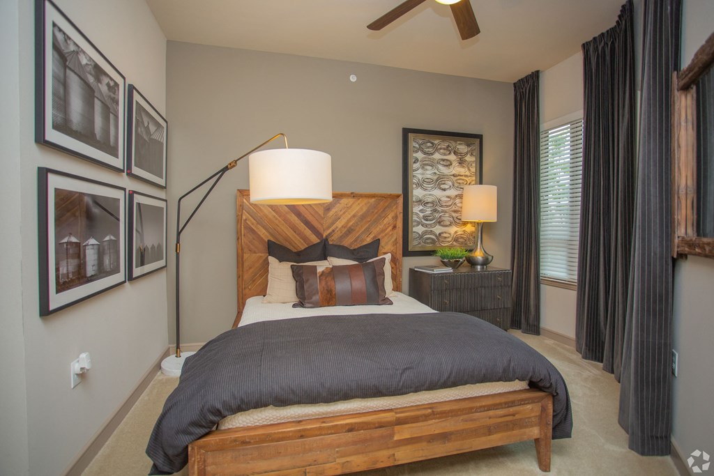 Bedroom furnished model