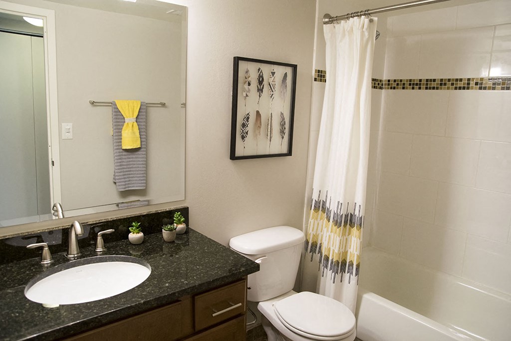 a bathroom with a sink toilet and a shower