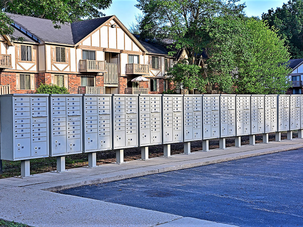 Mailboxes at Woodland Place, Midland, MI, 48640