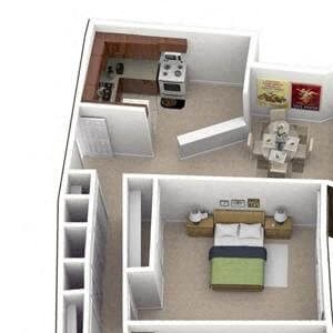 2 bedroom apartment floor plan