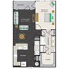Floorplan Floorplan at Midtown Houston by Windsor, Texas, 77002