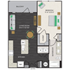 Floorplan Floorplan at Midtown Houston by Windsor, Houston, TX