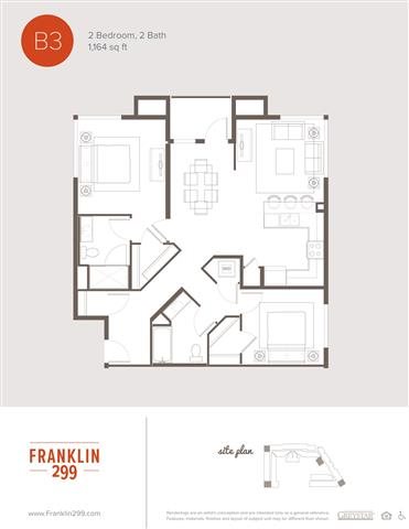 Two Bedroom | Two Bathroom