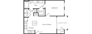 The Cobalt Floorplan at Azure Villas, Las Vegas, NV, 89081
