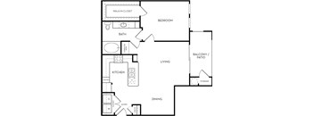 The Ocean Floorplan at Azure Villas, Las Vegas, NV, 89081