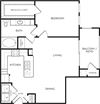 The Ocean Floorplan The Ocean Floorplan at Azure Villas, Las Vegas, NV, 89081