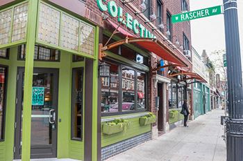 Colectivo Coffee located on the first floor