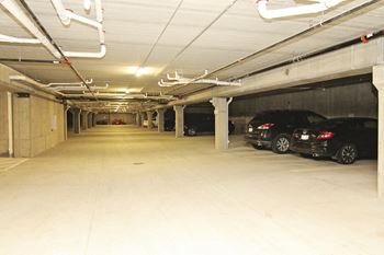 Assigned underground parking