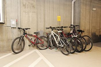 Bicycle storage areas