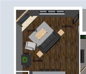 Elmwood one bedroom one bathroom floor plan at Villas of Omaha at Butler Ridge