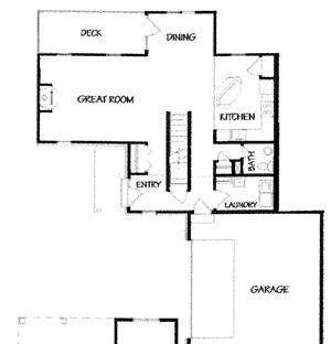 Falcon two bedroom two and a half bathroom floorplan at Stone Creek Villas