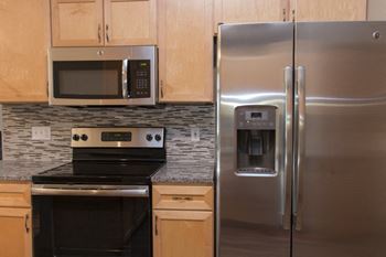Spacious kitchens with lots of storage space*