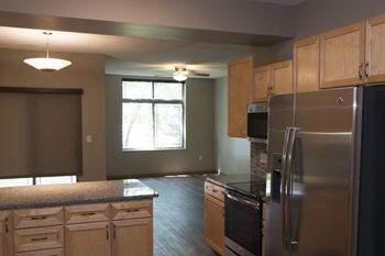 Spacious kitchens with lots of storage space*