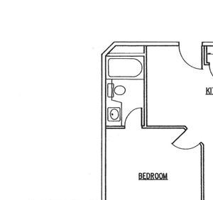 Hazel one bedroom one bathroom floor plan at Wyndham Heights Apartments