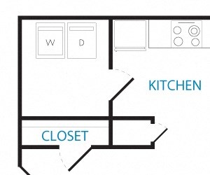 1 bedroom