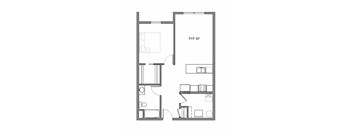 1 Bed Type B