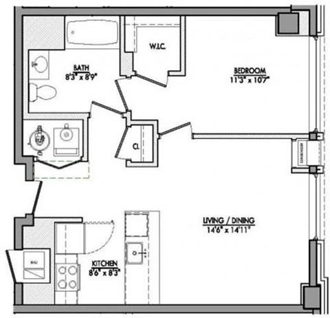 11 Avenue at Port Imperial Studio-3 Beds Apartment for Rent - Photo Gallery 49