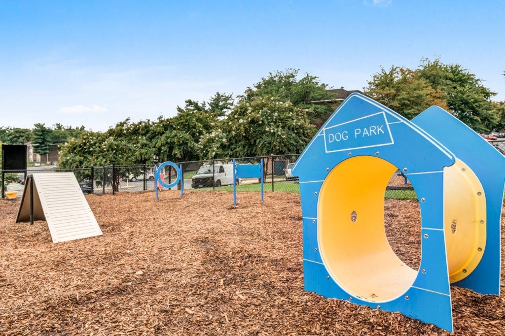 the playground at dog park at prescott park heights