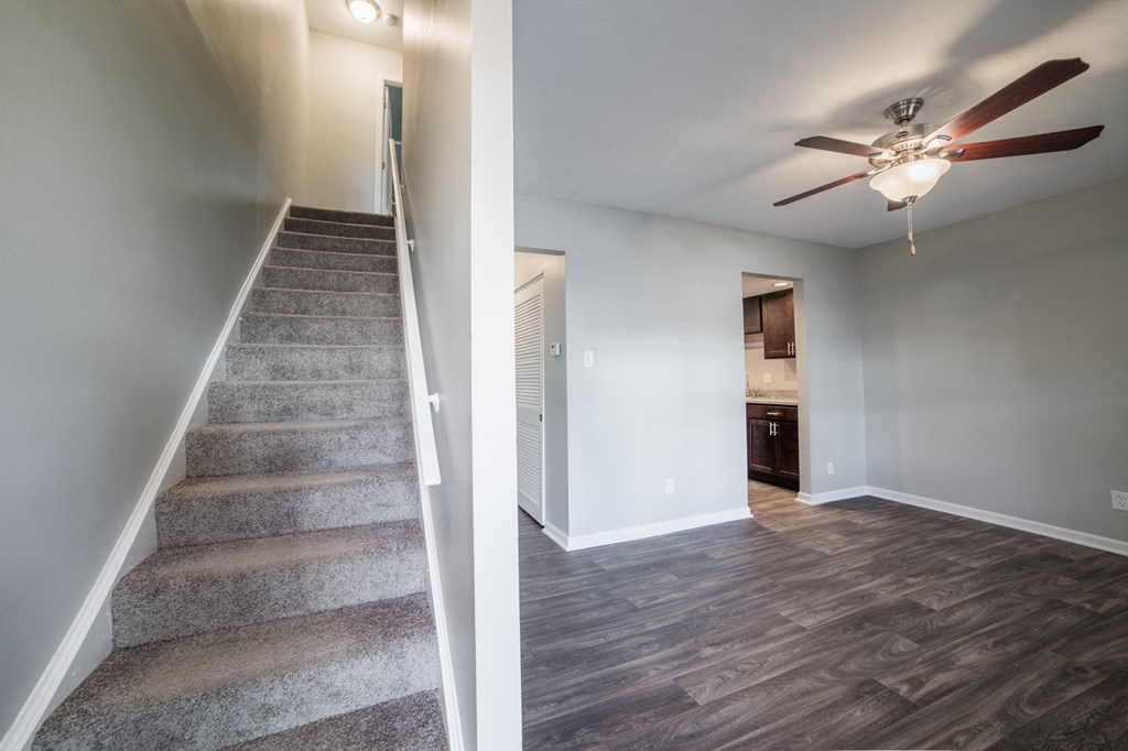 Unfurnished duplex apartment at Barrington Estates Apartments, Indiana