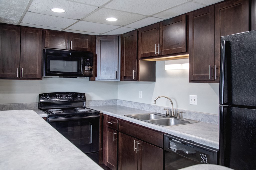 Luxurious Kitchen at Barrington Estates Apartments, Indiana