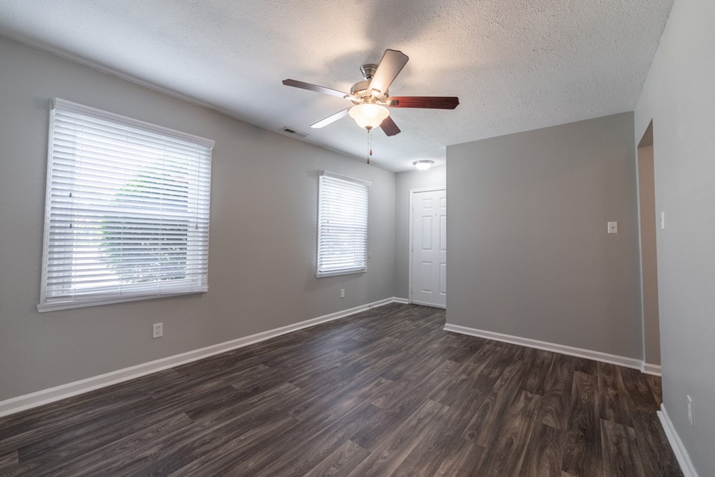Fan in room at Barrington Estates Apartments, Indianapolis