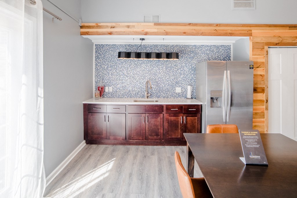 Kitchen at Barrington Estates Apartments, Indianapolis, Indiana